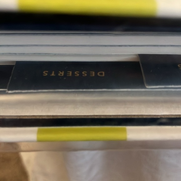 Kate Spade: Candy Stripe Recipe Book- 7 sections- 20 recipes for each section - Picture 11 of 16